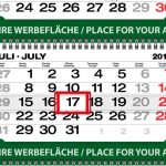 Kalendarze wielodzielne ze spiralą
